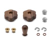 Lelit Marax Upgrade Kit - per Macchine da caffè Mara & MaraX - Manopole di Vapore & Leva - PLA2200 - Legno di Noce