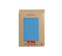 LELIT PA019 Telo copriasse imbottito azzurro, 129 x 44 cm