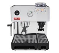 Lelit PL042EM Macchina Espresso, 1200 W, 2 Cups, Acciaio Inossidabile, Metallo