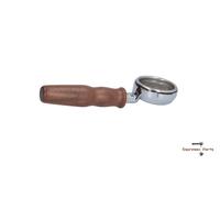Lelit Portafiltro Senza Fondo Portafiltro Espresso Manico Legno Noce 58mm 21g