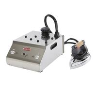LELIT - PS321 Ferro da Stiro con Caldaia Continua Potenza 1800 Watt Colore Acciaio Inossidabile / Nero