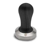 LELIT Tamper per Caffè per Filtro LELIT58 - Manico in Legno - PLA481B - Argento/Legno di Noce Nero