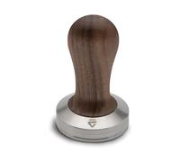 LELIT Tamper per Caffè per Filtro LELIT58 - Manico in Legno - PLA481N - Argento/Legno di Noce