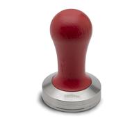 Lelit Tamper per caffè per Filtro LELIT58 - Manico in Legno Rosso - PLA481R - Argento/Legno Rosso