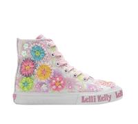 Lelli Kelly Canvas Ragazze Baseball Boots Eloise Mid Ankle LK4910, bianco, 29 EU
