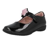 Lelli Kelly Daisy 2 - Scarpe da scuola in vernice nera per bambina, Vernice nera, 30 EU