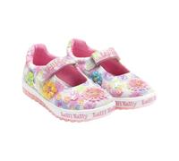 Lelli Kelly Eloise Dolly LK4911 - Scarpe in tela con paillettes e fiori, rosa, 25 EU