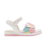 Lelli Kelly Sandali Eloise per Bambina,Suola ergonomica in Gomma,Decorazioni Floreali,soletta in pelle e gadget (Bianco, Sistema Taglie Calzature EU, Bambino Piccolo (2-5 anni), Numero, Media, 28)
