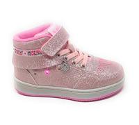 Lelli Kelly Frangetta Mix Mid LKAL8070 Scarpa con luci Colore Rosa Glitterato con Gadget in Omaggio (Sistema Taglie Calzature EU, Adolescente, Numero, Media, 35)