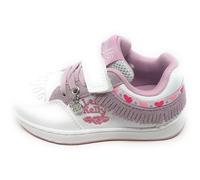 Lelli Kelly Frangetta Mix scarpa LKAA8095 bianco e cipria con ciondolo cuore