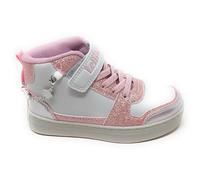 Lelli Kelly Gioiello Scarpa Mid Grigio Rosa con Glitter e Braccialetto sganciabile LKAA4012 con Gadget Omaggio (Sistema Taglie Calzature EU, Bambino Piccolo (2-5 Anni), Numero, Media, 27)