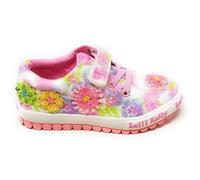 Lelli Kelly Eloise Rolly LKED4912 Scarpe da Bambina Floreali,Colore Bianco/Multicolore,Gadget in Omaggio (Bianco, Sistema Taglie Calzature EU, Bambino Piccolo (2-5 Anni), Numero, Media, 29)