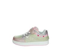 Lelli Kelly Pan di Zucchero Scarpa Fuxia/Verde con Glitter Modello Sneaker Frangetta Mix LKAA8049 (Fuxia/Verde, Sistema Taglie Calzature EU, Adolescente, Numero, Media, 33)