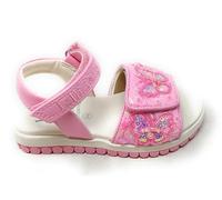 Lelli Kelly Sandalo Rosa,Decorazioni Farfalle fatte a Mano,Soletta in Pelle,Doppio Strappo, LKCD5503 Emerald Rolly (Rosa, Sistema Taglie Calzature EU, Adolescente, Numero, Media, 32)