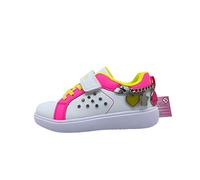 Lelli Kelly Scarpa da Bambina in Pelle Bianca con Applicazioni LKAA3410-AA96 34 EU