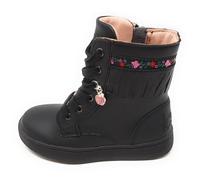 Lelli Kelly Stivale Frangetta Mix LKFH4364 anfibio nero con ciondolo mela