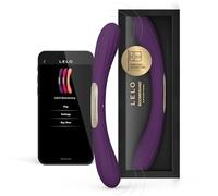 LELO BOOMERANG Vibratore a Doppia Estremità per Coppie con App Bluetooth e 10 Modalità di Piacere, Vibratore Doppia Penetrazione, Purple