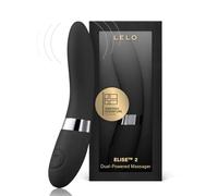 LELO ELISE 2, Black, Massaggiatore Vibrante a 2 Motori per il Massaggio Sensuale, Vibratori, Vibratori Donna