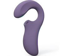 Lelo Enigma Double Sonic Stimolatore Punto G Onde Soniche Clitoride Viola Donna