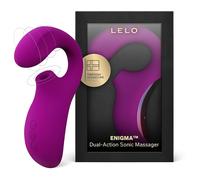LELO Enigma - vibratore punto G ricaricabile impermeabile 2in1 viola