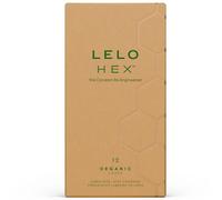 Lelo Hex Organic - Preservativi Naturali Lubrificati Confezione da 12
