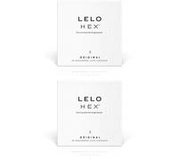Lelo HEX Preservativi Original confezione da 3 2x1 St