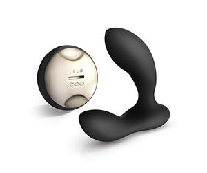 LELO HUGO Stimolatore Prostatico da Uomo Telecomandato, Massaggiatore Prostatico con Doppi Motori, Vibratore Anale, Plug Anale da Uomo, Nero