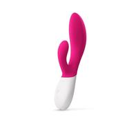 Lelo Ina Wave 2 Cerise Vibratore Punto G e Clitorideo, 1 pezzo