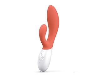 Lelo Ina3 Vibratore Donna Rabbit 10 Modalità di Vibrazione Colore Cora