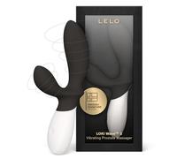 LELO LOKI Wave 2 Vibratore Maschile e Massaggiatore Intimo con 12 Modalità, Prostata Vibratore Anale, Sex Toy per Uomo, Stimolatore Prostatico con Design Impermeabile, Vibratore per Uomo, Black