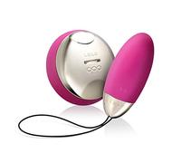 LELO LYLA 2 Massaggiatore a Proiettile per Donna, Massaggiatore Portatile in Silicone con Tecnologia SenseMotion e Telecomando, Mini Vibratore, Stimolatore Clitorideo, Cerise
