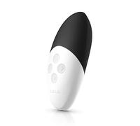 LELO SIRI 2 Nero Massaggiatore Esterno per Donna Potente Giocattolo Massaggiatore a Proiettile con Schemi di Vibrazione Attivati Acusticamente