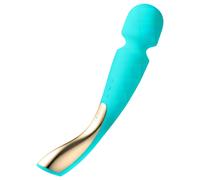 LELO Smart Wand 2 - grande - vibratore massaggiante ricaricabile (turchese)