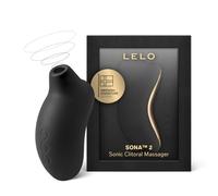 LELO SONA 2 è un succhia clitoride per donna che emette delicate onde soniche, che stimolano le tue zone di piacere senza contatto diretto, per un orgasmo più intenso, Black