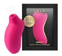 LELO Sona - Massaggiatore Clitorideo a Onde Sonore (Ciliegia)