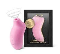 LELO SONA - Stimolatore clitorideo - Mini vibratore per donna - Vibratore potente con 8 modalità di piacere - silenzioso e impermeabile - Rosa