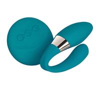 LELO Tiani Duo - vibratore di coppia in silicone (blu)