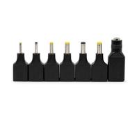 Leloco Adattatore USB cavo, 7 pezzi, cavo di alimentazione DC per router | Set di adattatori 7 in 1 USB 12 V con 5,5 x 2,1 mm. Adattatore cavo ideale per power bank e laptop. Compatto