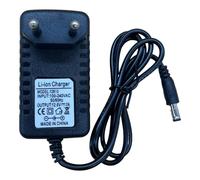 Lelukee Alimentatore Universale Caricatore Ricambio Driver 12.6V 2A,24W Spina EU Alimentazione Elettrica Trasformatore AC 100-240V per LED Striscia Router WiFi