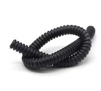 Leluo Manicotto protettivo in plastica for tubi corrugati isolati in PP da 7,5 mm a 34,5 mm for una gestione ottimale dei cavi Flessibilità(AD 15.8mm x ID 12mm 10 meter)