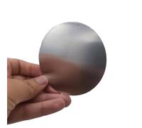 Leluo Piastra circolare in acciaio inossidabile 304, disco in lamiera circolare, spessore 1 mm-3 mm, diametro 100 mm, 150 mm, 200 mm, 300 mm Resistenza(300mmx1mm)