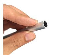Leluo Tubo cavo in alluminio 6061 da 8 mm a 35 mm di diametro, in lega leggera for cerchi in plastica e fai da te Edifici(OD 8 x ID 5mm)