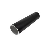 Leluo Tubo in alluminio nero, tubo dritto in alluminio rigido, diametro esterno da 6 mm a 30 mm, superficie verniciata Edifici(OD16x1mm)