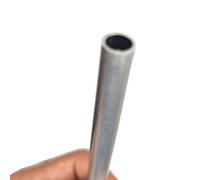 Leluo Tubo in lega di alluminio 6061, tubo tondo dritto spesso 3 mm for la produzione di componenti di condensatori ed evaporatori Edifici(49cm OD 26 x ID 20mm)