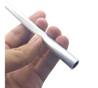 Leluo Tubo in lega di alluminio 6063 da 200 mm, tubo fai da te for applicazioni di produzione di macchinari e trasporto di prodotti chimici Edifici(11x9mm)