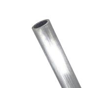 Leluo Tubo tondo in alluminio da 500 mm, palo for impalcature, sezione scatolare in alluminio for canale metallico da 26 mm a 32 mm Edifici(32x8.5mm)