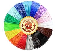 LELYFIT Fili Penna 3D, 16 Colori da 5M, 80m Totali, Ricariche Penna 3D, 3D Forming Pen Filament PLA 1,75 mm, Filamento Penna 3d, Fili Per Penna 3d Colorati