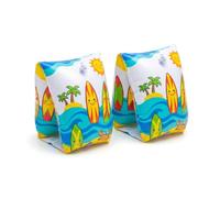 Lemag Braccioli Gonfiabili Compagni di Surf 23x15 cm - Coppia Braccioli per Bambini 3-6 Anni (19-30 kg), per Mare e Piscina, Colori Assortiti