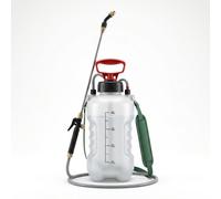 Lemag Pompa a Pressione 4 Litri - Vaporizzatore Irroratore Manuale per Giardino con Lancia 44 cm e Tubo 130 cm - Nebulizzatore a Pressione per Trattamenti Piante e Orto | Made in Italy