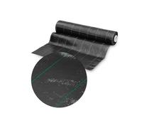 Lemag srl Telo Pacciamatura Biodegradabile 1 x 10 m - Tessuto Non Tessuto Anti Erbacce Resistente per Orto e Giardino - Nero